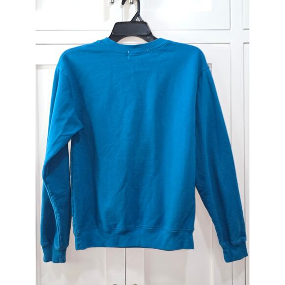 Wound Up “If You Can Be Anything Be Kind” Blue Sweatshirt - XS - Picture 11 of 12